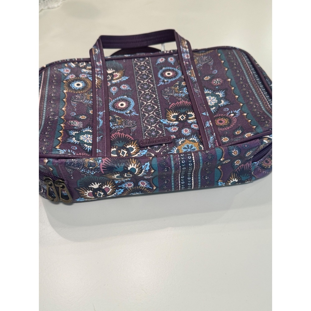 NWT sakroots On The Go Hanging Toiletry Bag Purple Spirit Travel Organizer - Picture 7 of 8